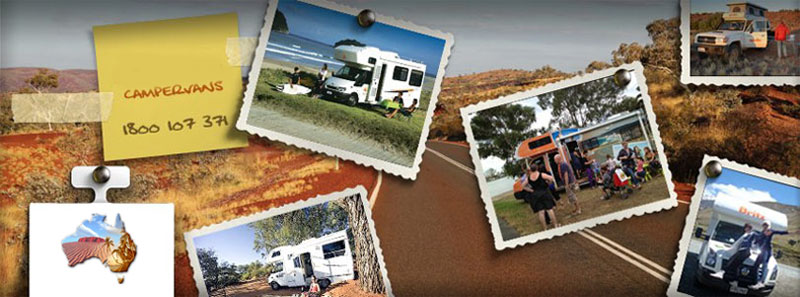 Travel around Australia  in a 4wd camper or 2wd motorhome rental from us.