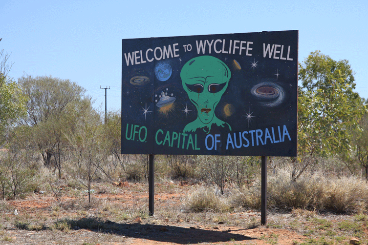 The UFO capital of Australia 