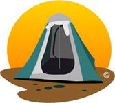 Camping in the bush        |  Graphics by Goholi Team �