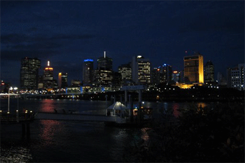 Brisbane at night  Photo: D.Alph