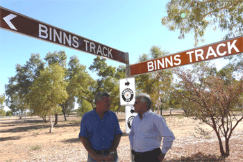 Binns Track | The track is 2,230 kilometres and is named after Bill Binns, a Ranger with NT Parks and Wildlife for 32 years | Credits Mr. Binn