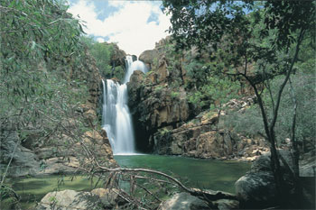 Southern Rockhole is a seasonally flowing waterfall in Nitmiluk National Park  |  Credits NTTC3095