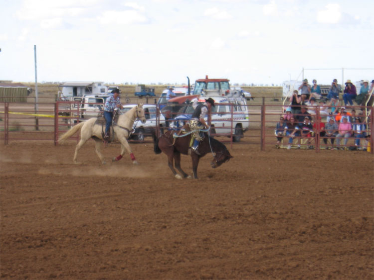 Winton rodeo Queensland buckjumping | Sorta of Top End country JPBerude