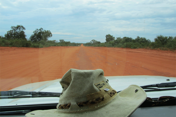 Very remote outback unsealed and corrugated 4wd roads in Australia   |  Photo: RJ.Speld